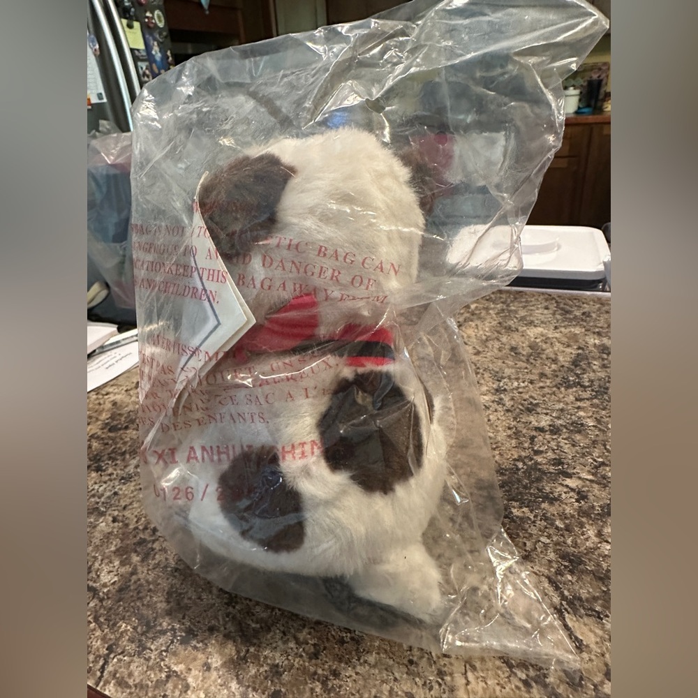 Wells Fargo plush Jack Dog with Red Bandana - Picture 3 of 5